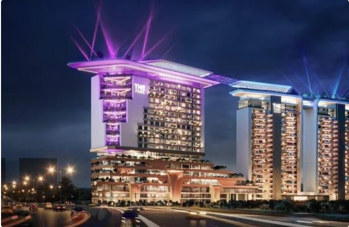 The Park Unizen EM Bypass Luxury Towers View Render